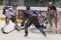 ERC-Ingolstadt gegen Augsburger Panther John Laliberte mit dem 3:1 Führungstreffer Foto: Juergen Meyer