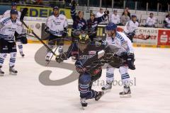 ERC-Ingolstadt gegen Hamburg Freezers Robert Sabolic mit Torjubel  Foto: Juergen Meyer