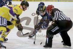 ERC Ingolstadt - Krefeld Pinguine - Brandon Buck (#9 ERC Ingolstadt) beim Bully -  Foto: Jürgen Meyer