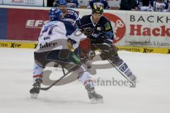 DEL - ERC Ingolstadt - Adler Mannheim - Petr Taticek (#17 ERC Ingolstadt) - Sascha Goc Mannheim - Foto: Jürgen Meyer