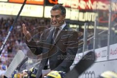 DEL - Eishockey - Saison 2015/2016 - ERC Ingolstadt - Augsburger Panther - Manny Viveiros (Trainer ERC Ingolstadt) - Foto: Jürgen Meyer