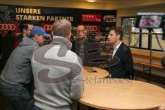 DEL - Eishockey - ERC Ingolstadt - Iserlohn Roosters - Saison 2016/2017 - Eishockey Bundestrainer Marco Sturm steht der Presse Rede und Antwort - Foto: Meyer Jürgen