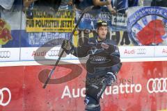 DEL - Eishockey - ERC Ingolstadt - Kölner Haie - Saison 2015/2016 - Thomas Greilinger (#39 ERC Ingolstadt) freut sich über seinen 1:0 Treffer - jubel - Foto: Jürgen Meyer