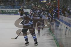 DEL - Eishockey - Saison 2018/2019 - ERC Ingolstadt - Schwenninger Wild Wings - Jerry D´Àmigo (#9 ERCI) schiesst den 3:0 Führungstreffer - jubel - Foto: Meyer Jürgen