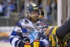 Im Bild: Tim Wohlgemuth (#33 ERC)

Eishockey - Herren - DEL - Saison 2019/2020, Spiel 5 - 26.09.2019 -  ERC Ingolstadt - EHC Red Bull München - Foto: Ralf Lüger