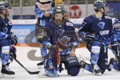 Im Bild: Kris Foucault (#81 ERC) und sein Sohn

Eishockey - Herren - DEL - Saison 2019/2020 -  ERC Ingolstadt - Adler Mannheim - Foto: Ralf Lüger