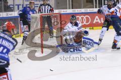 Im Bild: Jochen Reimer (#32 Torwart ERC)

Eishockey - Herren - DEL - Saison 2019/2020 -  ERC Ingolstadt - Schwenninger Wildwings - Foto: Ralf Lüger
