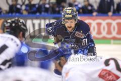 Im Bild: Kris Foucault (#81 ERC)

Eishockey - Herren - DEL - Saison 2019/2020 -  ERC Ingolstadt - Augsburger Panther - Foto: Ralf Lüger