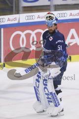 Im Bild: Timo Pielmeier (#51 Torwart ERC)

Eishockey - Herren - DEL - Saison 2019/2020 -  ERC Ingolstadt - Düsseldorfer EG - Foto: Ralf Lüger