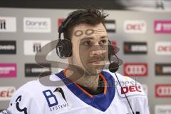 Im Bild: David Elsner (#61 ERC) beim INTERVIEW

Eishockey - Herren - DEL - Saison 2019/2020 -  ERC Ingolstadt - Schwenninger Wildwings - Foto: Ralf Lüger