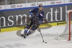 Im Bild: Colton Jobke (#7 ERC)

Eishockey - Herren - DEL - Saison 2019/2020 -  ERC Ingolstadt - Iserlohn Roosters - Foto: Ralf Lüger