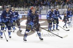 Im Bild: Fabio Wagner (#5 ERC) Simon Schütz (#97 ERC) Kris Foucault (#81 ERC)Brett Findlay (#19 ERC) und der Matchwinner Wayne Simpson (#21 ERC)

Eishockey - Herren - DEL - Saison 2019/2020 -  ERC Ingolstadt - Augsburger Panther - Foto: Ralf Lüger