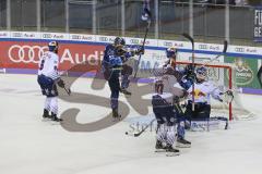 Im Bild: Tor für den ERC durch Brandon Mashinter (#53 ERC)

Eishockey - Herren - DEL - Saison 2019/2020, Spiel 5 - 26.09.2019 -  ERC Ingolstadt - EHC Red Bull München - Foto: Ralf Lüger