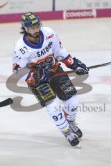 Im Bild: Mirko Höfflin (#92 ERC)

Eishockey - Herren - DEL - Saison 2019/2020 -  ERC Ingolstadt - Schwenninger Wildwings - Foto: Ralf Lüger