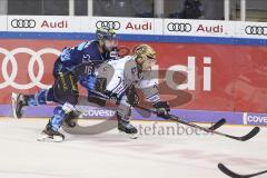 Im Bild: Brett Oslon (#16 ERC)

Eishockey - Herren - DEL - Saison 2019/2020 -  ERC Ingolstadt - Iserlohn Roosters - Foto: Ralf Lüger