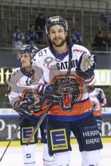 Im Bild: Kris Foucault (#81 ERC)

Eishockey - Herren - DEL - Saison 2019/2020 -  ERC Ingolstadt - Schwenninger Wildwings - Foto: Ralf Lüger