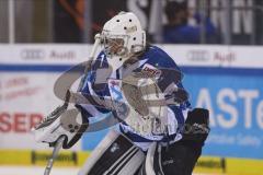 Im Bild: Jonas Stettmer (#1 ERC)

Eishockey - Herren - DEL - Saison 2019/2020 -  ERC Ingolstadt - Adler Mannheim - Foto: Ralf Lüger