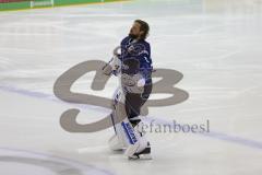 Im Bild: Timo Pielmeier (#51 Torwart ERC)

Eishockey - Herren - DEL - Saison 2019/2020, Spiel 3 - 20.09.2019 -  ERC Ingolstadt - Krefeld Pinuines - Foto: Ralf Lüger
