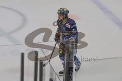 DEL - Eishockey - Saison 2019/20 - ERC Ingolstadt - Black Wings Linz - Kris Foucault (#81 ERCI) mit dem 1:0 Führungstreffer - David Kickert Torwart Linz - Foto: Jürgen Meyer