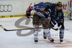 DEL - Play Off - Finale - Spiel 4 ERC Ingolstadt - Adler Mannheim - Brendan Brooks (#49 ERC Ingolstadt) - Wagner Steve (#14) - Foto: Jürgen Meyer