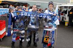 ERC-Ingolstadt gegen Krefeld Pinguine Sonderzug ERCI-Fans Foto: Jürgen Meyer