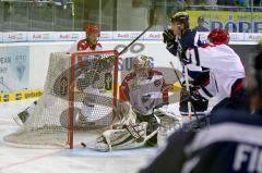 ERC Ingolstadt - IFK Helsinki  - Jean-Francois Boucher mit dem Treffer zum 5:1 - Foto: Jürgen Meyer