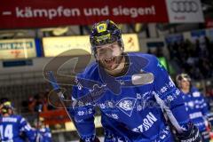 DEL - Eishockey - ERC Ingolstadt - Grizzlys Wolfsburg - Spiel ist aus, 3:2 n.V., Simon Schütz (ERC 97)