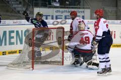 ERC Ingolstadt - IFK Helsinki  - Christoph Gawlik mit dem Treffer zum 4:1 - Foto: Jürgen Meyer