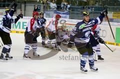 ERC Ingolstadt - IFK Helsinki  - John Laliberte  zum 2:0 - Jubel - Foto: Jürgen Meyer