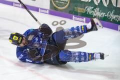 DEL - Eishockey - ERC Ingolstadt - Grizzlys Wolfsburg - Tor durch David Elsner (ERC 61) 2:0 Jubel am Boden