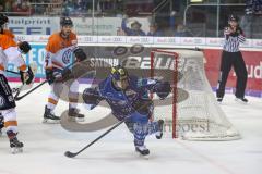 DEL - Eishockey - ERC Ingolstadt - Grizzlys Wolfsburg - Tor durch David Elsner (ERC 61) 2:0 Jubel