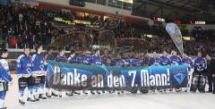 DEL - ERC Ingolstadt - Kölner Haie  Dank an den 7. Mann