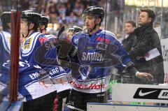 ERC Ingolstadt - DEG Düsseldorf - Unruhe auf der Bank.