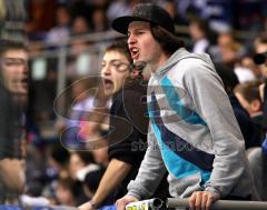 ERC Ingolstadt - Berlin - Die Fans beschimpfen den Schiedsrichter