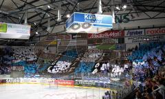 ERC Ingolstadt - Krefeld - Die Pantherfans vor dem Spiel