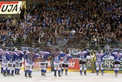 ERC Ingolstadt - Straubing - Die Panther vor den Fans