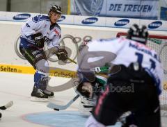 ERC Ingolstadt - London Knights - Matt Higgins vor dem Tor