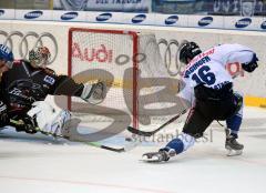 ERC Ingolstadt - Augsburg - Vorbereitungsspiel - Waginger erzielt das 3. Tor der IN-Panther