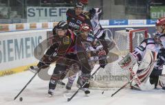 DEL - ERC Ingolstadt - Kassel Huskies - Tyler Bouck am Tor