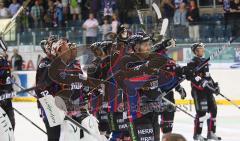 Vorbereitung - ERC Ingolstadt - Nürnberg Icetigers - 3:1 - Die Panther bedanken sich bei den Fans