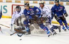 DEL - ERC Ingolstadt - Iserlohn Roosters - 7:1 - Thomas Greilinger gefährlich vor dem Tor