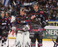 DEL - ERC Ingolstadt - Kassel Huskies - Nach dem Spiel Thomas Greilinger