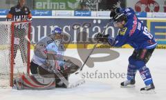 DEL - ERC Ingolstadt - Hamburg Freezers - Tyler Bouck am Goalie