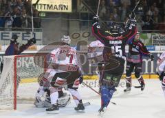 DEL - ERC Ingolstadt - DEG Düsseldorf - 5:2 - Matt Hussey trifft