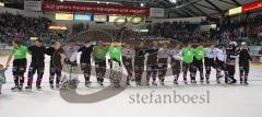 DEL - ERC Ingolstadt - DEG Düsseldorf - 5:2 - Tanzen vor den Fans