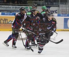 DEL - ERC Ingolstadt - Kassel Huskies - Tor Rick Girard jubelt