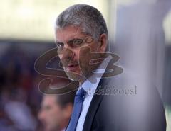 DEL - ERC Ingolstadt - DEG Düsseldorf - 5:2 - Trainer Bob Menno an der Bande