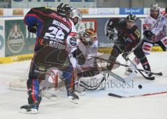 DEL - ERC Ingolstadt - DEG Düsseldorf - 5:2 - Vince Bellissimo und Bob Wren am Tor