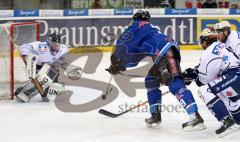 DEL - ERC Ingolstadt - Iserlohn Roosters - Thomas Greilinger schiesst aufs Tor