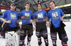 DEL - ERC Ingolstadt - Hannover - Das Team mit Glen Goodall T-Shirts